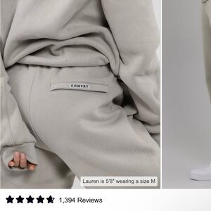 Comfrt Travel Essentials Sweatpants Unisex size Medium NEW in bag